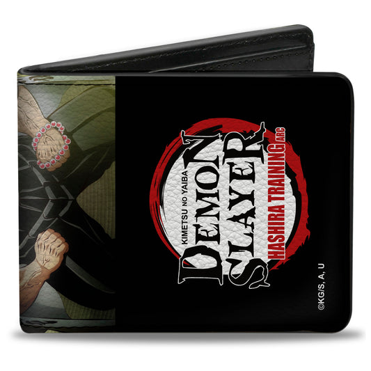Bi-Fold Wallet - DEMON SLAYER Hashira Group Pose and Title Logo