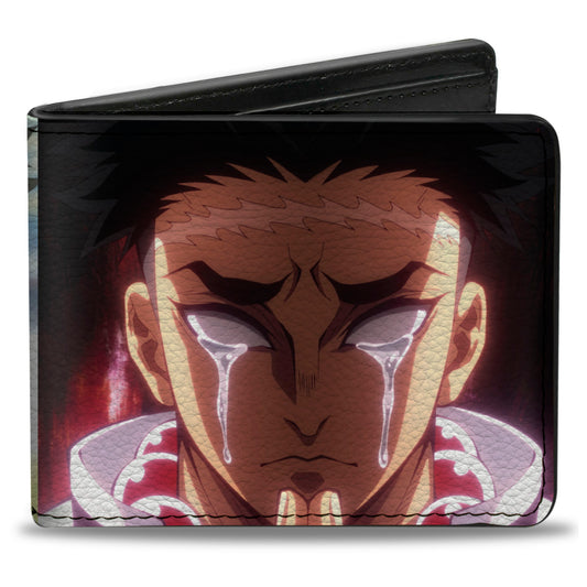 Bi-Fold  Wallet - DEMON SLAYER Gyomei Himejima Pose Blocks