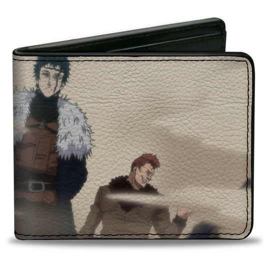 Bi-Fold Wallet - BLACK CLOVER Zenon and Dark Disciples Base Scene and Title Logo