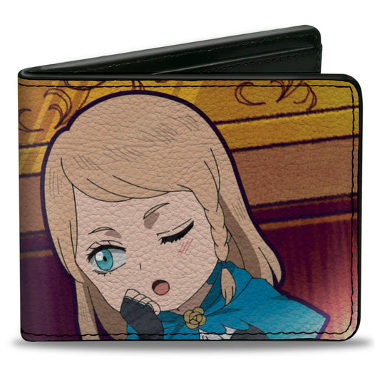 Bi-Fold Wallet - Black Clover Chibi Yami and Charlotte Pose