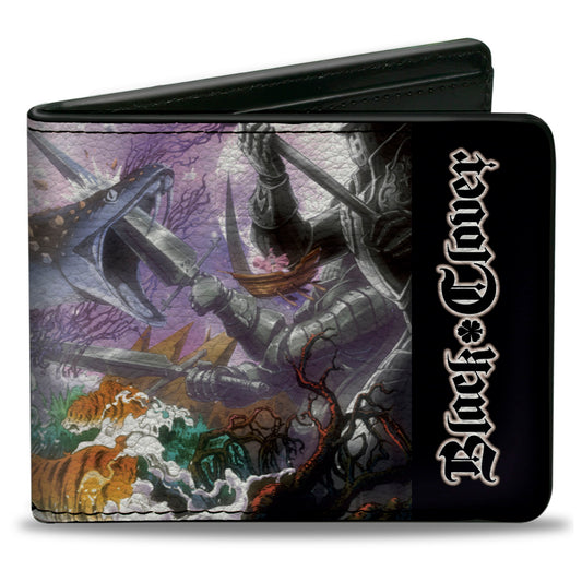 Bi-Fold Wallet - BLACK CLOVER Glamour World Scene and Title Logo