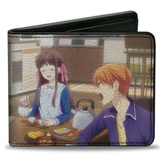 Bi-Fold Wallet - Fruits Basket Shigure Yuki Tohru Kyo Dining Scene