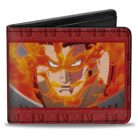 Bi-Fold Wallet - MY HERO ACADEMIA Endeavor Hell Flame Pose Reds