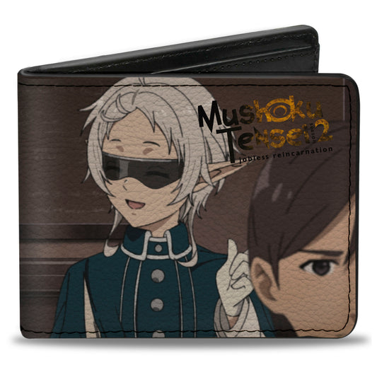 Bi-Fold Wallet - Mushoku Tensei Princess Ariel and Guard Fitz Scene