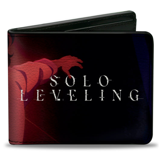 Bi-Fold Wallet - SOLO LEVELING Choi Yoora Pose and Title Logo