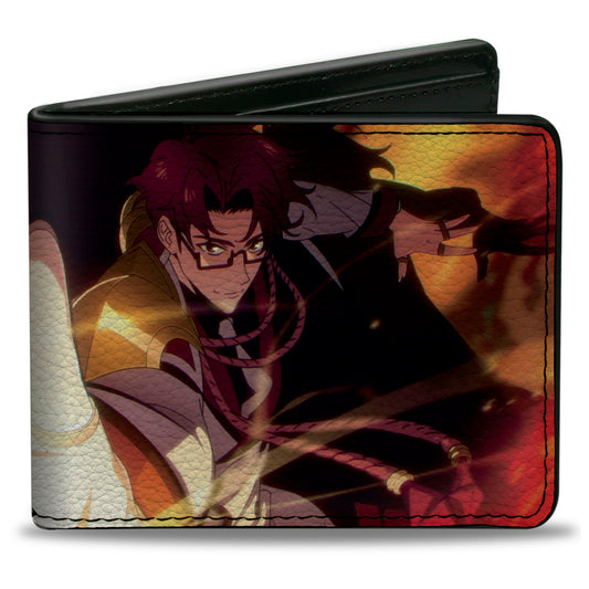Bi-Fold Wallet - SOLO LEVELING Choi Jong-in Pose and Title Logo