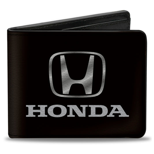 Bi-Fold Wallet - Honda Black Silver