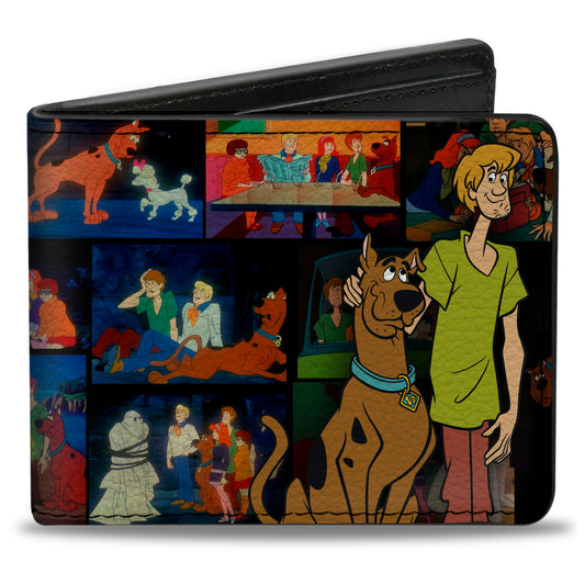 Bi-Fold Wallet - Scooby Doo & Shaggy Pose Scene Blocks + SCOOBY DOO!