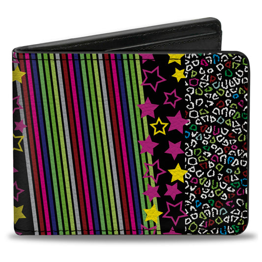 Bi-Fold Wallet - Animal Skins & Stripes 1