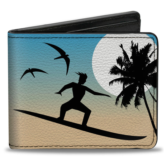 Bi-Fold Wallet - Beach Surfer