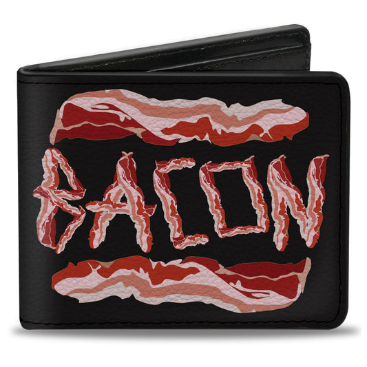 Bi-Fold Wallet - Bacon w Text2
