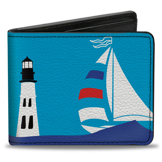 Bi-Fold Wallet - Boats on the Water