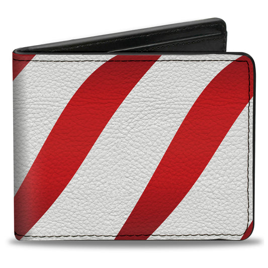 Bi-Fold Wallet - Candy Cane