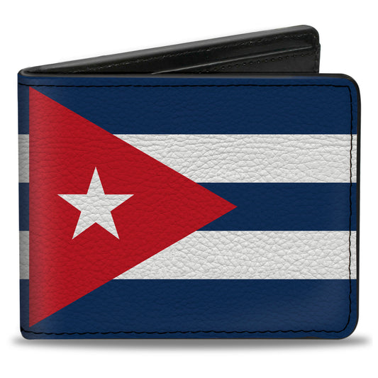 Bi-Fold Wallet - Cuba Flags