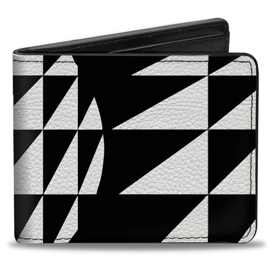 Bi-Fold Wallet - Eighties 8 Black White