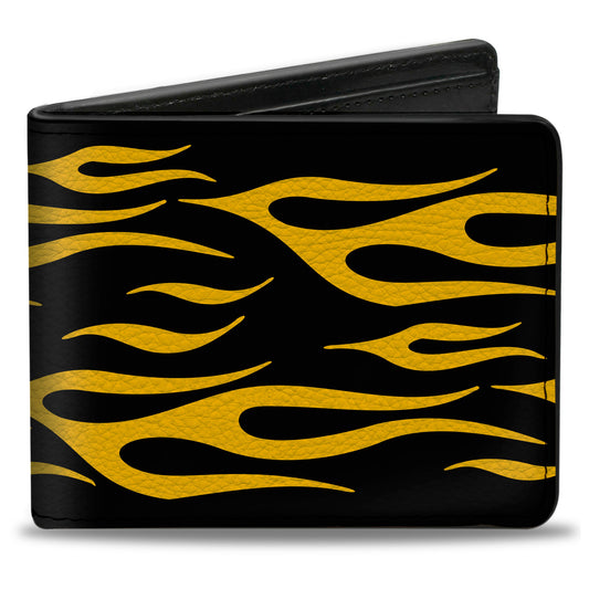 Bi-Fold Wallet - Flame Yellow