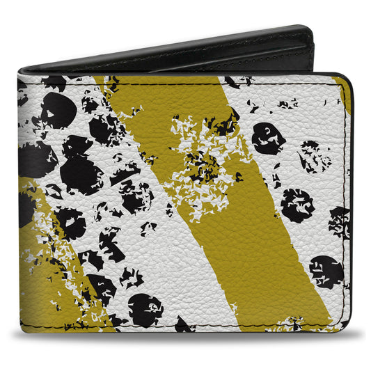 Bi-Fold Wallet - Grunge Tread Yellow