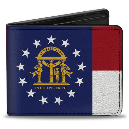 Bi-Fold Wallet - Georgia Flag