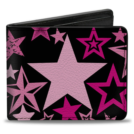 Bi-Fold Wallet - Stargazer Black Pink
