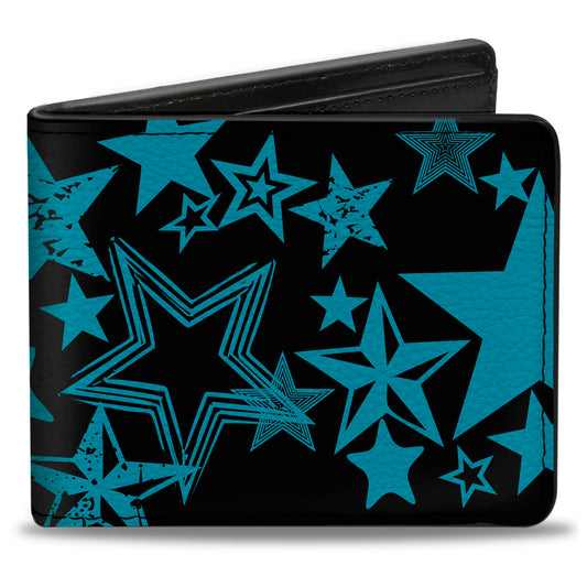 Bi-Fold Wallet - Stargazer Black Blue