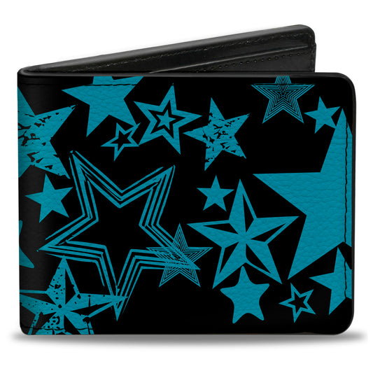 Bi-Fold Wallet - Stargazer White Blue