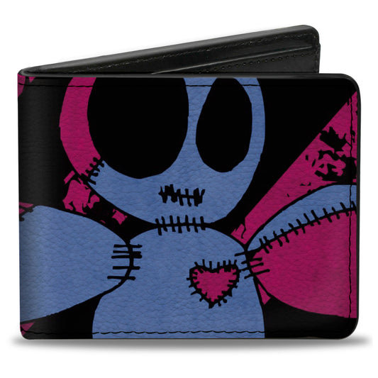Bi-Fold Wallet - Voodoo Black Pink Blue