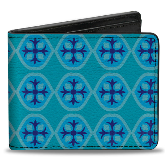 Bi-Fold Wallet - Wallpaper2 Baby Blue Blue