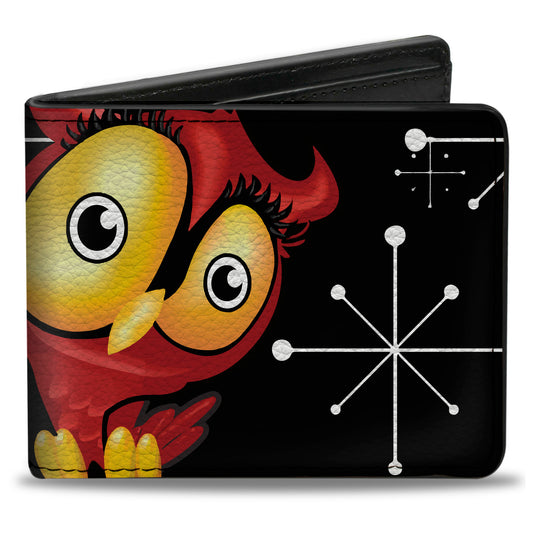 Bi-Fold Wallet - Big Eye Owl