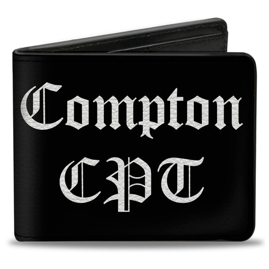 Bi-Fold Wallet - COMPTON-CPT Black White