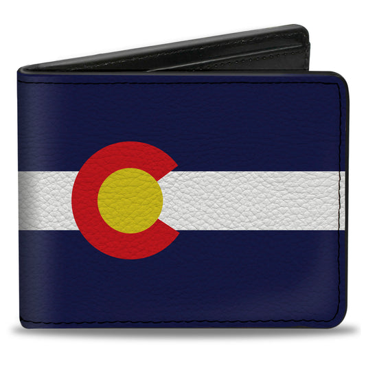 Bi-Fold Wallet - Colorado Flags