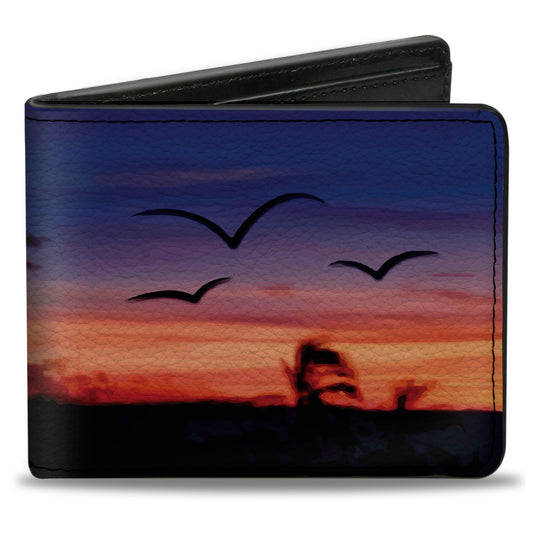 Bi-Fold Wallet - California Sunset