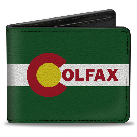 Bi-Fold Wallet - COLFAX Green Stripe