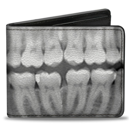 Bi-Fold Wallet - Dental X-Rays Black White
