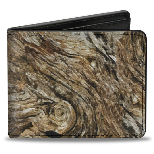 Bi-Fold Wallet - Driftwood Grain