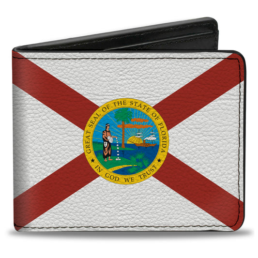 Bi-Fold Wallet - Florida Flag Continuous