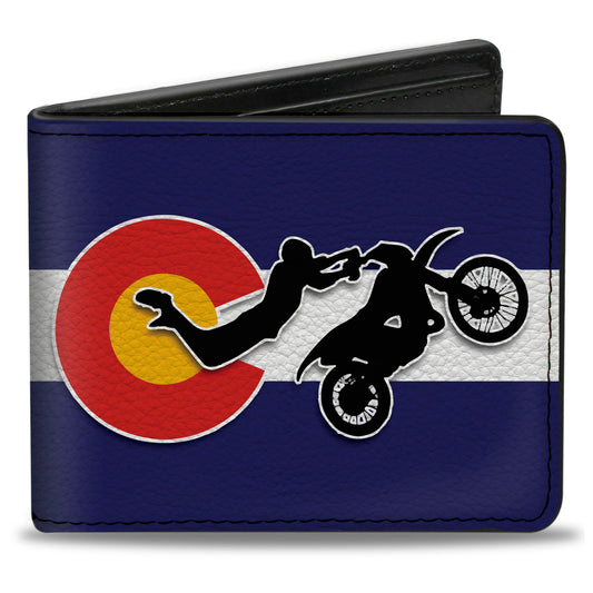 Bi-Fold Wallet - Colorado Freestyle Motocross Superman