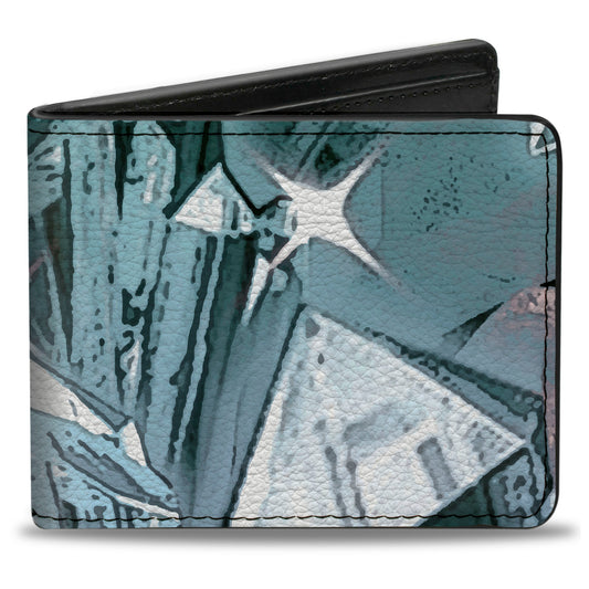Bi-Fold Wallet - Crystals3 Clear