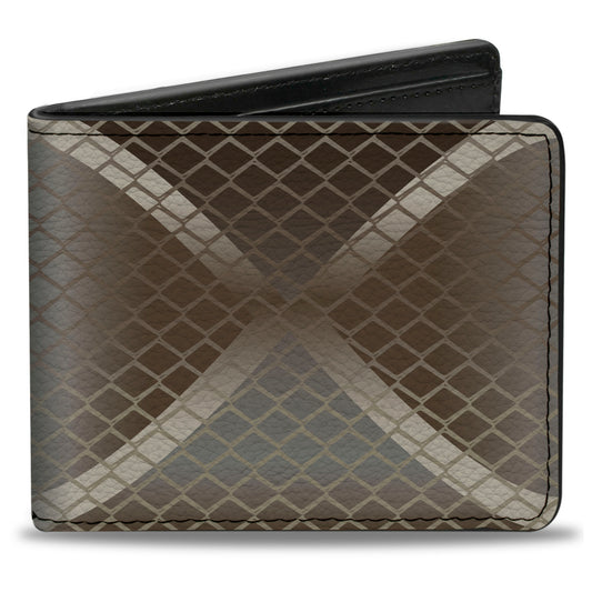 Bi-Fold Wallet - Snake Diamondback Tan Browns