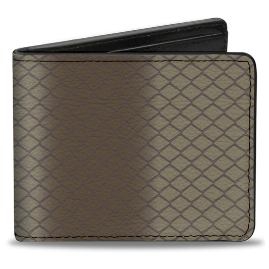 Bi-Fold Wallet - Snake Tiger Snake Tans Gray