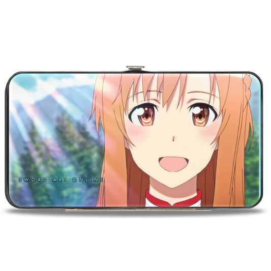 Hinged Wallet - SWORD ART ONLINE Kirito and Asuna Sun Rays Faces