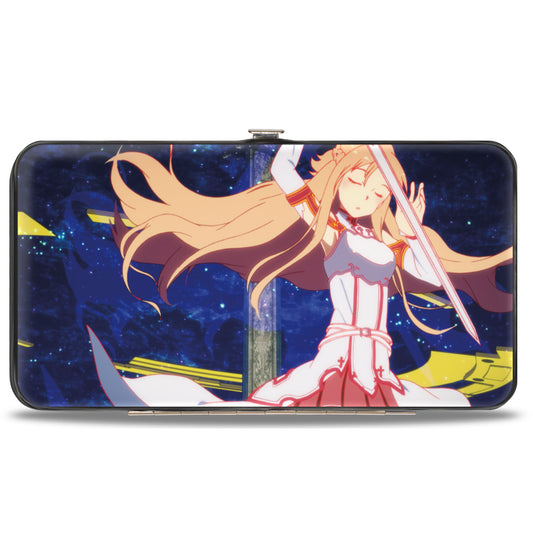 Hinged Wallet - SWORD ART ONLINE Kirito and Asuna Night Sky Scenes