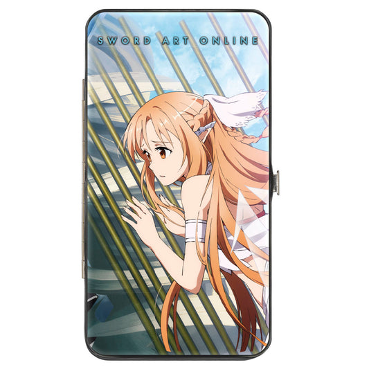 Hinged Wallet - SWORD ART ONLINE Kirito Clouds and Asuna Cage Trap Scenes