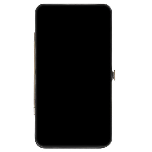 Hinged Wallet - Black