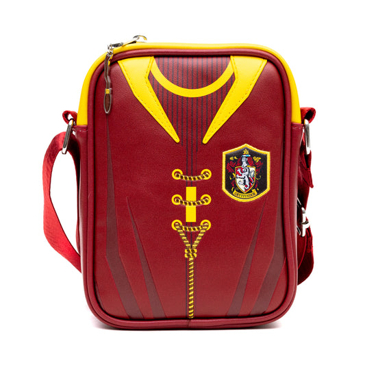 Crossbody Bag - Harry Potter Hogwarts Gryffindor Quidditch Uniform with Embroidery Burgundy/Yellow
