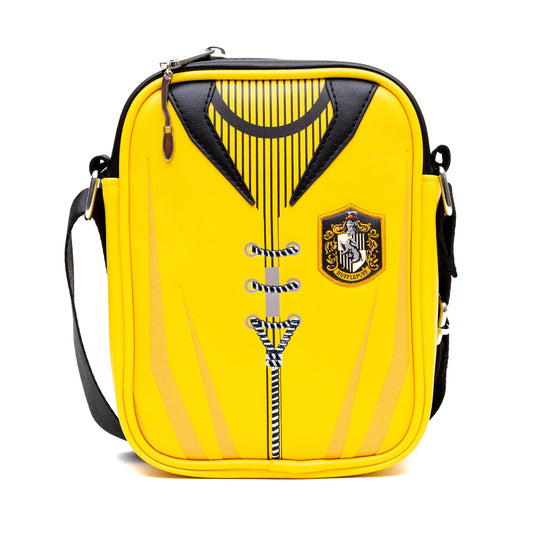 Crossbody Bag - Harry Potter Hogwarts Hufflepuff Quidditch Uniform with Embroidery Yellow/Black