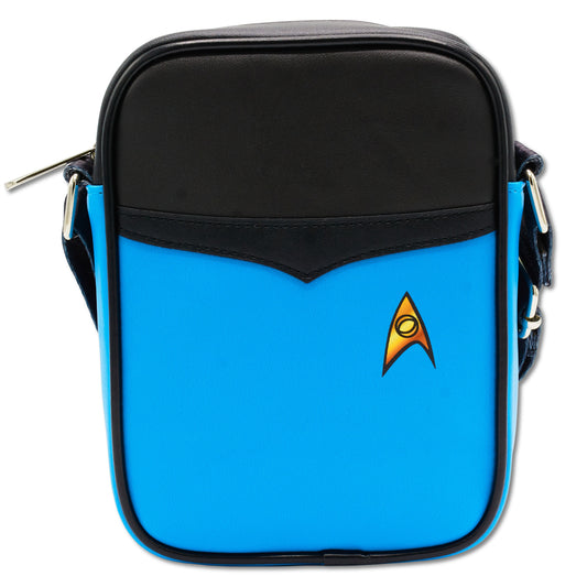 Crossbody Bag - Star Trek Sciences Crew Suit Blue/Black