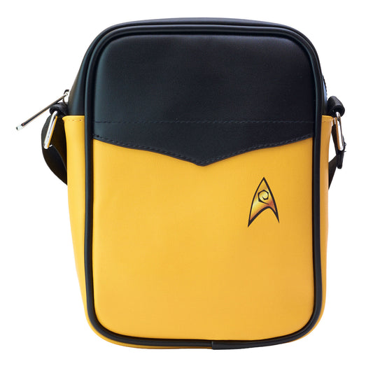 Crossbody Bag - Star Trek USS Enterprise Chief Engineer Scotty Suit Gold/Black