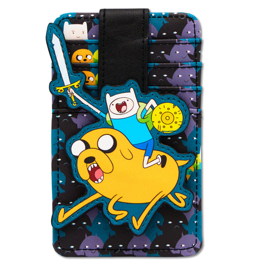 Character Wallet ID Card Holder - Adventure Time Jake and Finn Action Pose