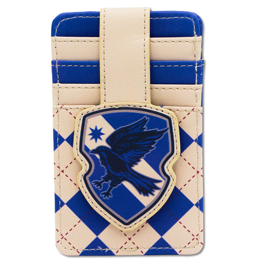Character Wallet ID Card Holder - Harry Potter Ravenclaw Crest Gray/Blue