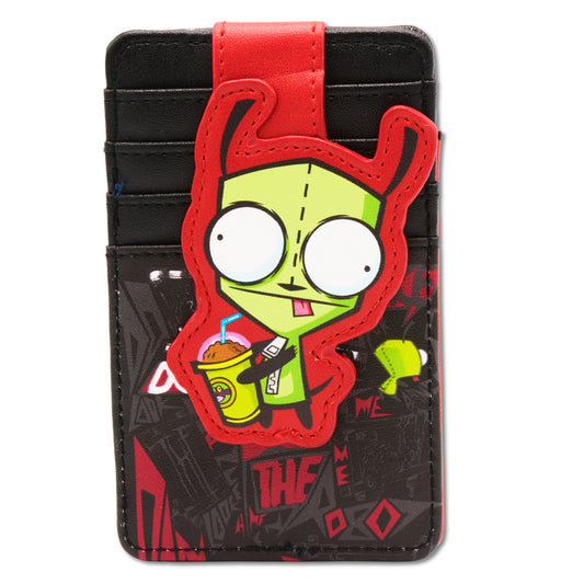 Character Wallet ID Card Holder - Invader Zim GIR Slush Pose